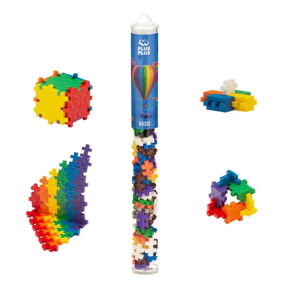 Plus-Plus Tube - 70 Piece Open Play Mix - Basic - The Mini Branch