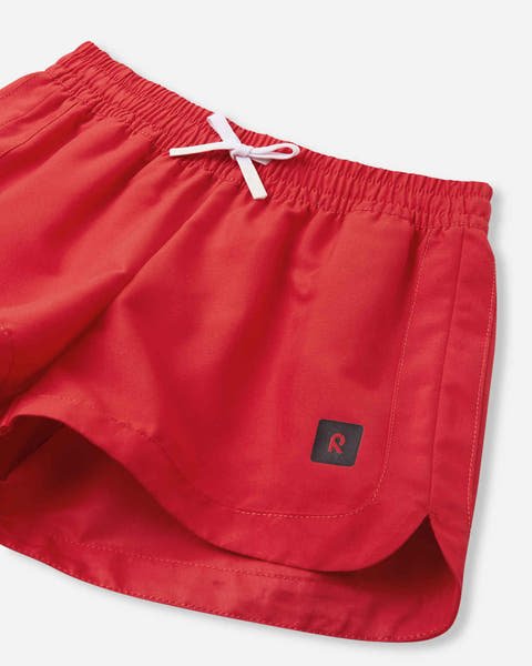 Reima Beach Shorts - Nauru Akva - Reima red - The Mini Branch