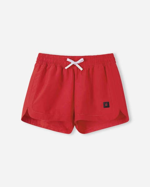 Reima Beach Shorts - Nauru Akva - Reima red - The Mini Branch