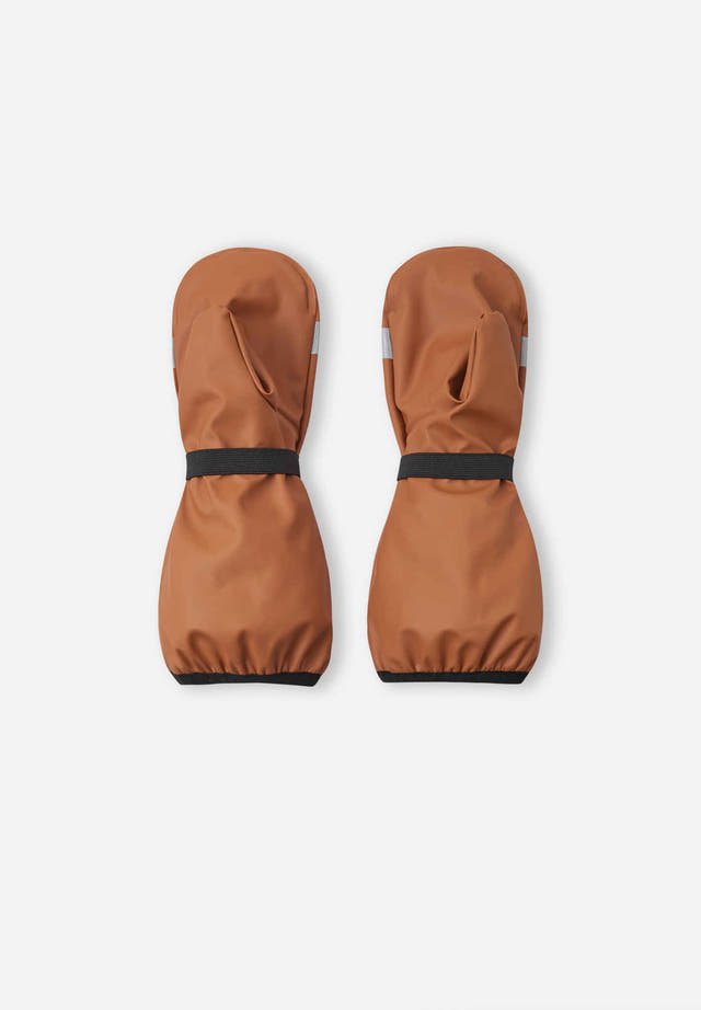 Reima Rain Mittens - Puro - Cinnamon Brown - The Mini Branch