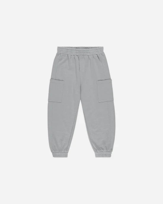 Rylee + Cru Cargo Jogger - Dusty Blue - The Mini Branch