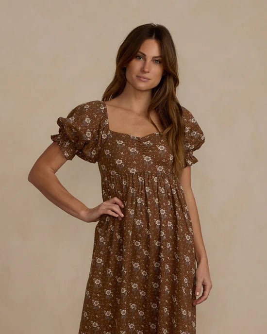 Rylee + Cru Chloe Dress - Autumn Rose - The Mini Branch