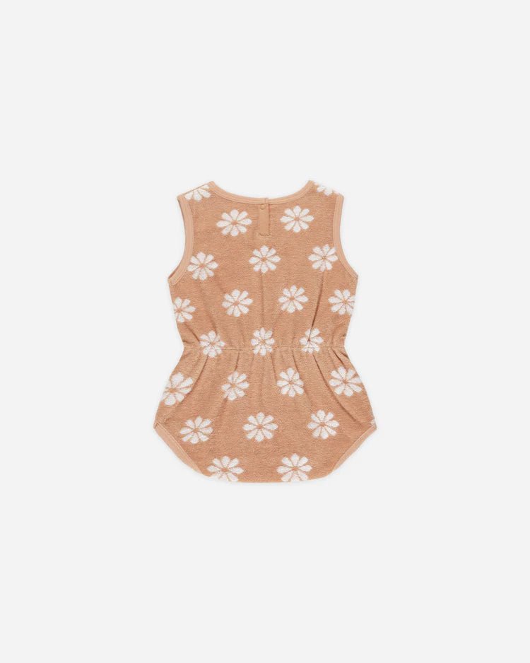 Rylee + Cru Cinch Playsuit - Grapefruit - Daisy - The Mini Branch
