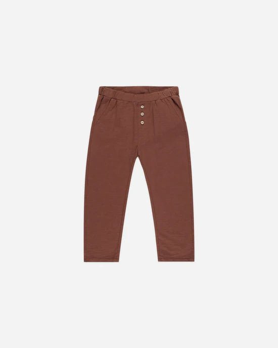 Rylee + Cru Cru Pant - Brick - The Mini Branch