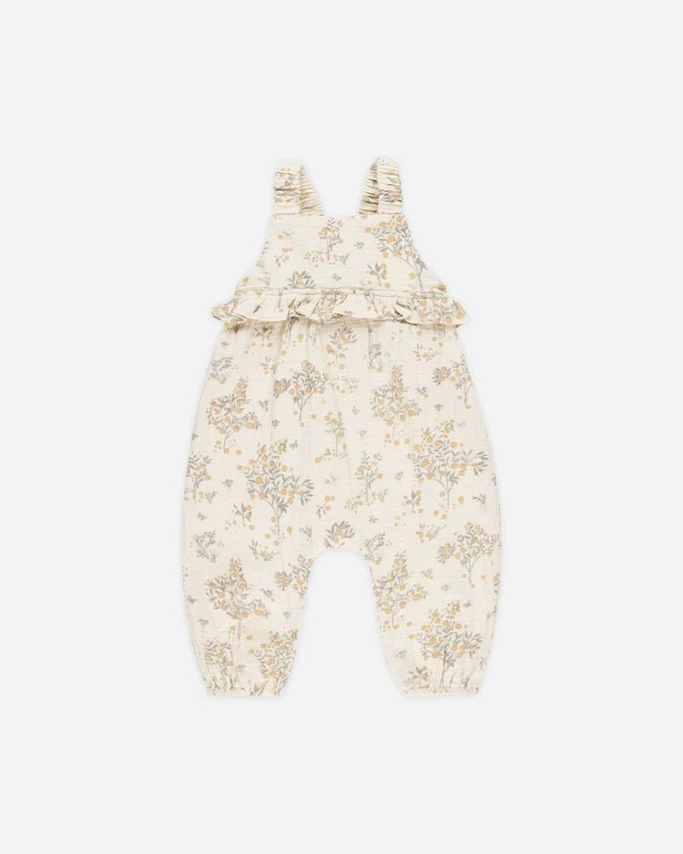 Rylee + Cru Kinsley Jumpsuit - Natural - Citrus Grove - The Mini Branch