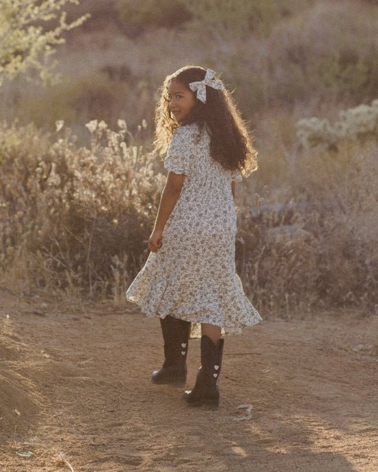 Rylee + Cru Lydia Dress - Vines - Ivory - The Mini Branch