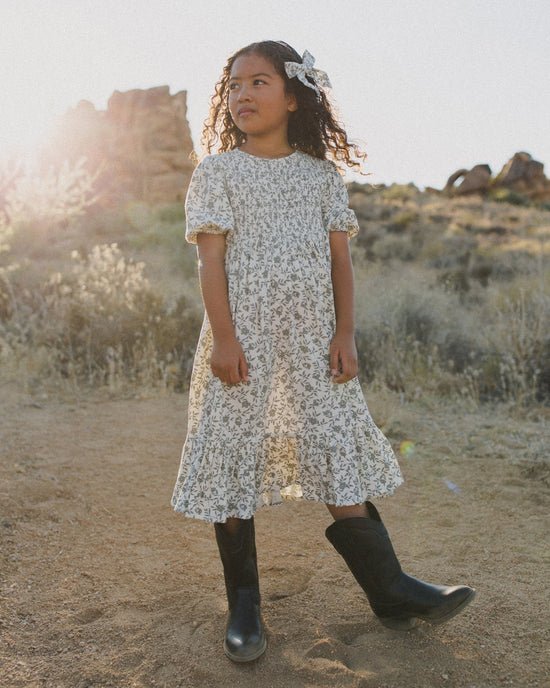 Rylee + Cru Lydia Dress - Vines - Ivory - The Mini Branch