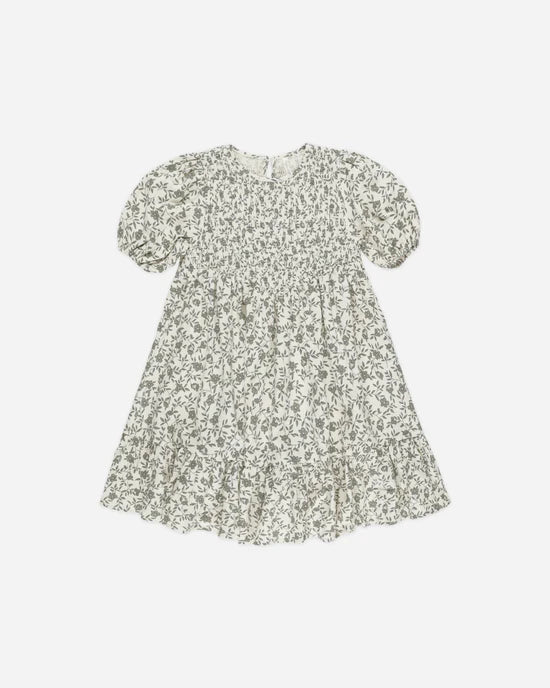 Rylee + Cru Lydia Dress - Vines - Ivory - The Mini Branch