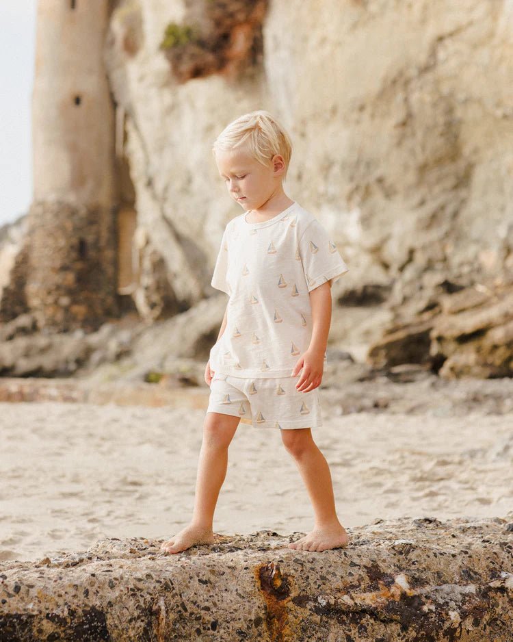 Rylee + Cru Play Set - Natural - Sailboats - The Mini Branch