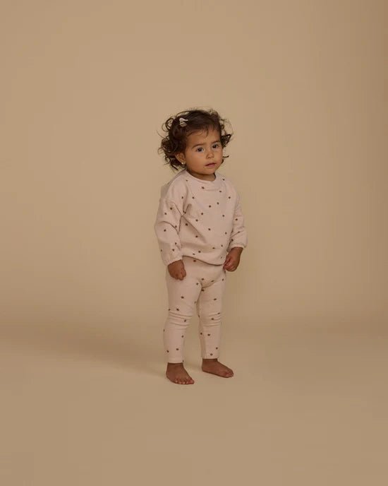 Rylee + Cru Spongey Knit Set - Shell Stars - The Mini Branch