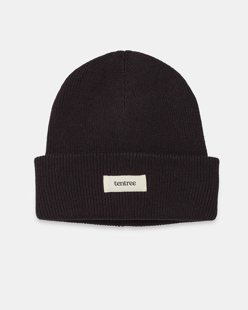 Tentree Kids Cotton Beanie - Meteorite Black - The Mini Branch