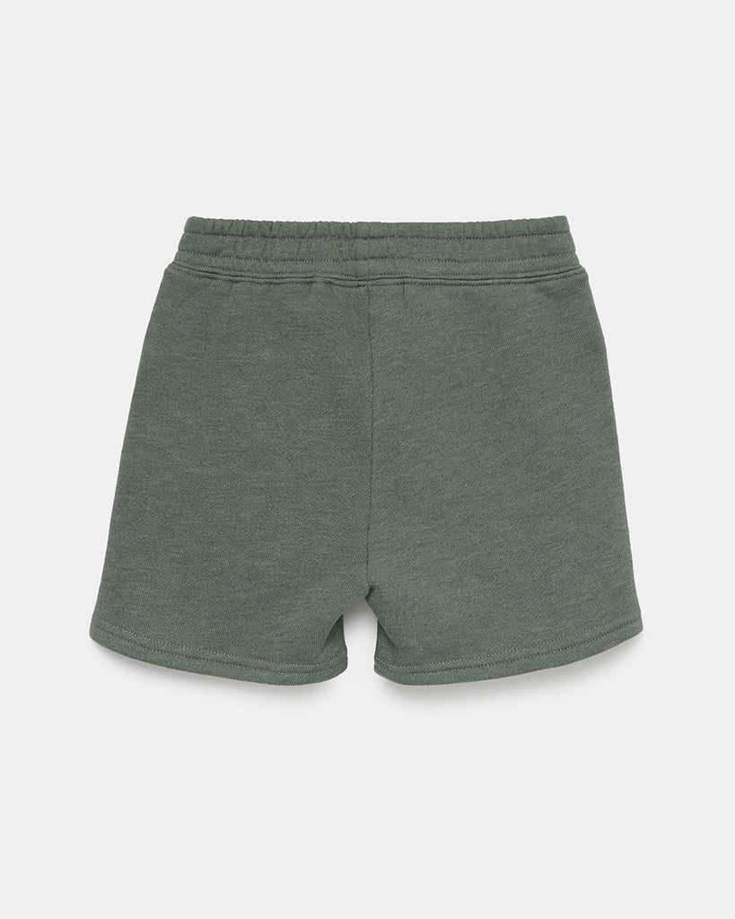 Tentree TreeFleece Short - Dark Sage - The Mini Branch