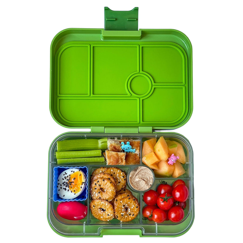 Yumbox Leakproof Bento Box For Kids - Matcha Green With Monster Tray - The Mini Branch