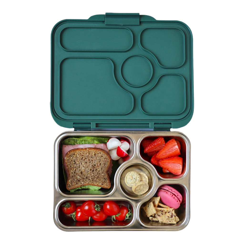 Yumbox Stainless Steel Leakproof Bento Box - Kale Green - The Mini Branch