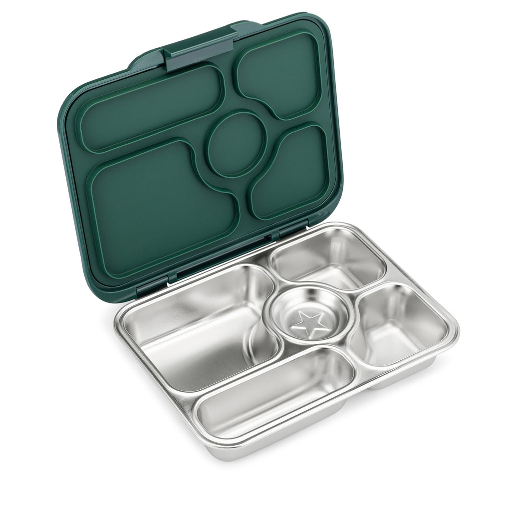 Yumbox Stainless Steel Leakproof Bento Box - Kale Green - The Mini Branch