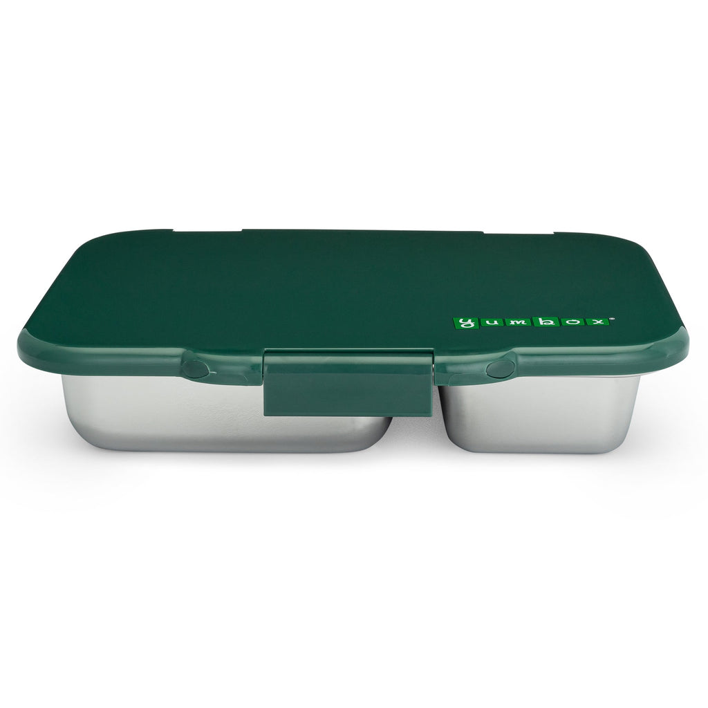 Yumbox Stainless Steel Leakproof Bento Box - Kale Green - The Mini Branch