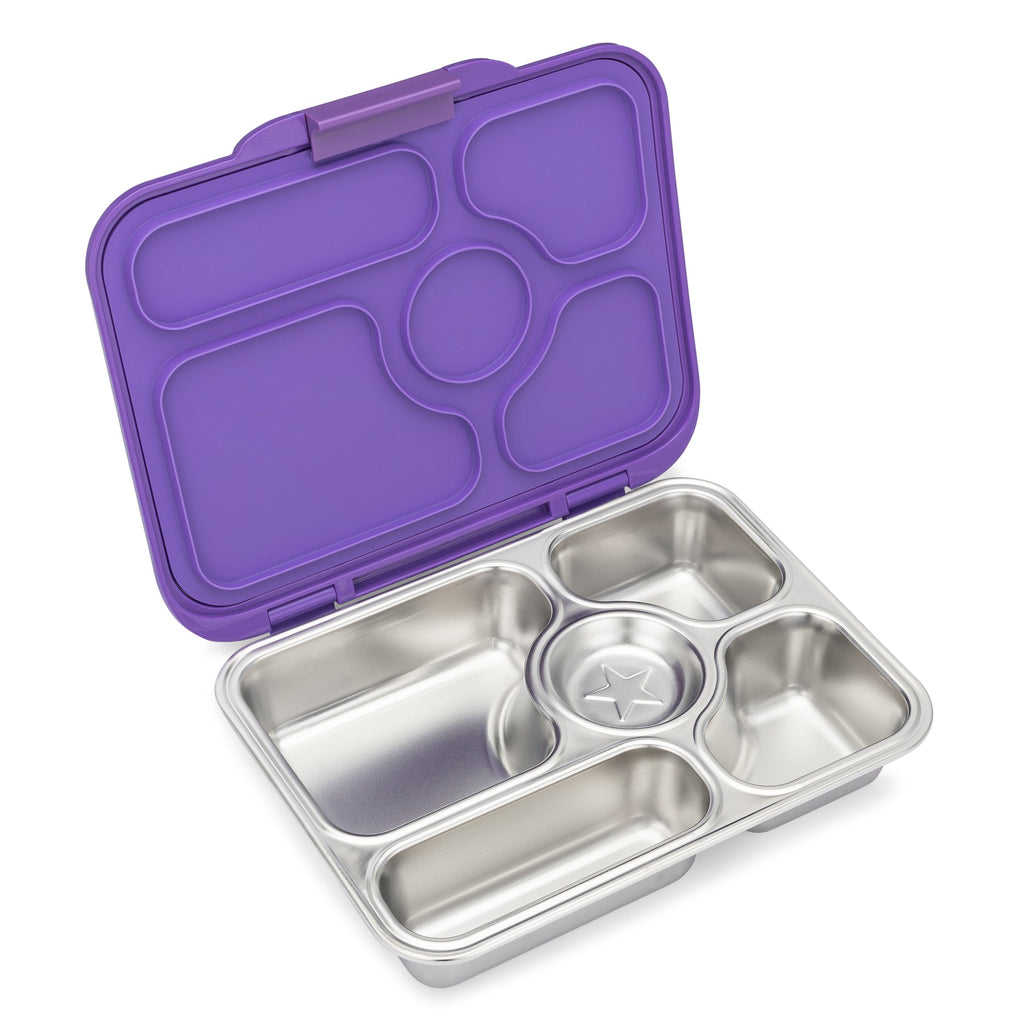 Yumbox Stainless Steel Leakproof Bento Box - Remy Lavender - The Mini Branch