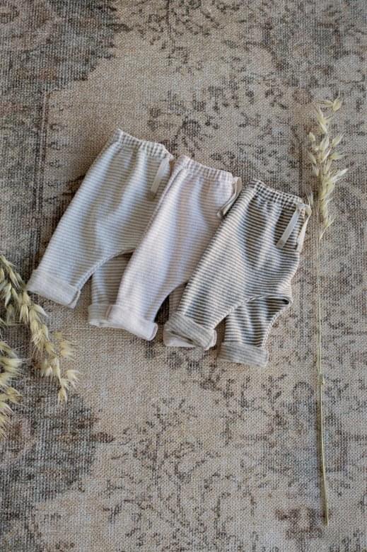 1+ In The Family Charles Baggy Pants - Nude - The Mini Branch