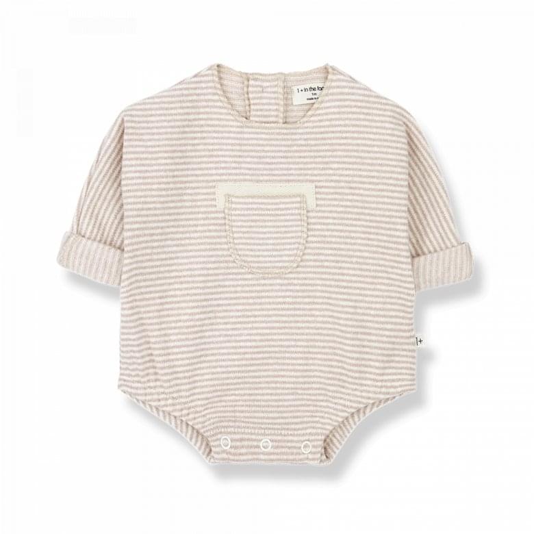 1+ In The Family Clement Romper - Nude - The Mini Branch