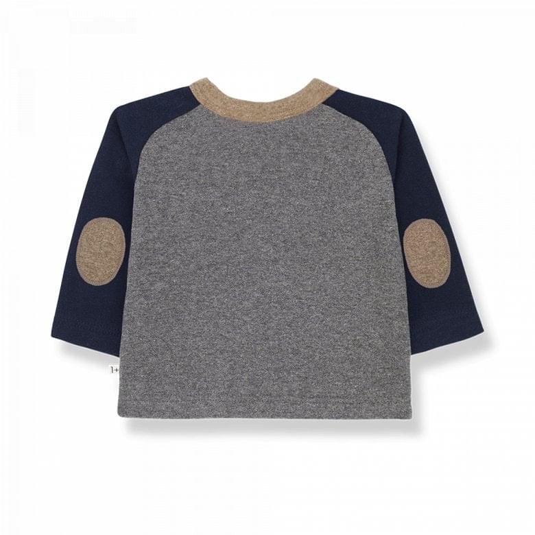 1+ In The Family Guim T-Shirt - Grey - The Mini Branch