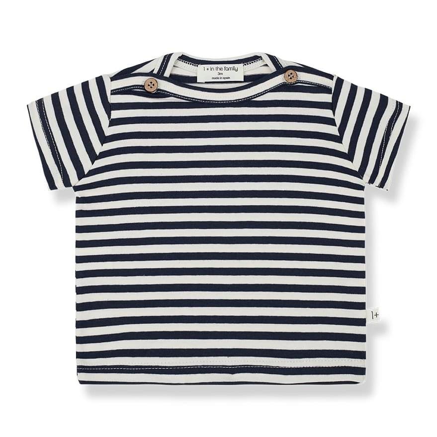 1+ In The Family Ken Shirt - Blue-Notte - The Mini Branch