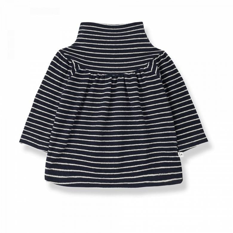 1+ In The Family Patricia Blouse - Navy - The Mini Branch