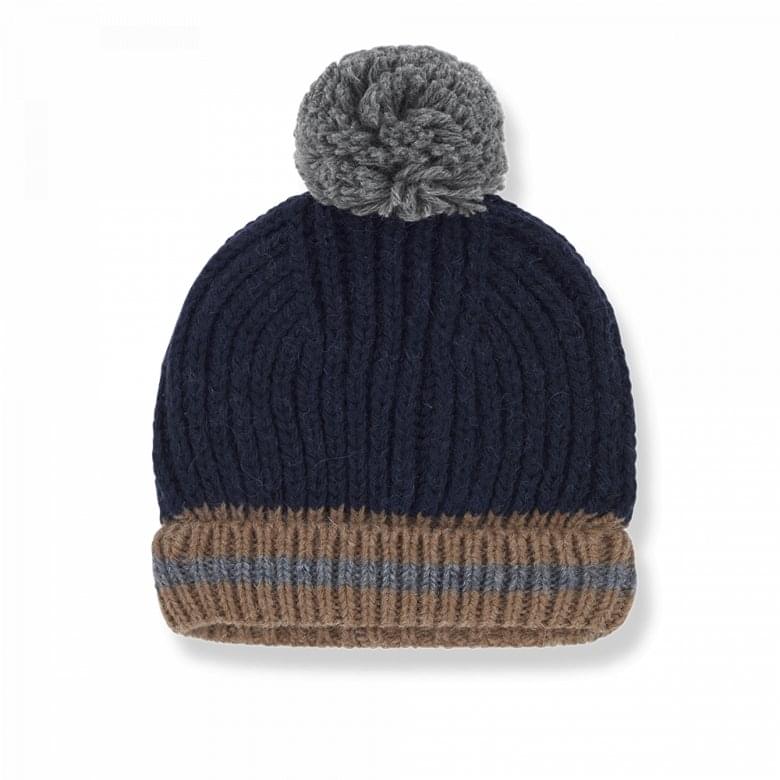 1+ In The Family Sangei Beanie - Navy - The Mini Branch