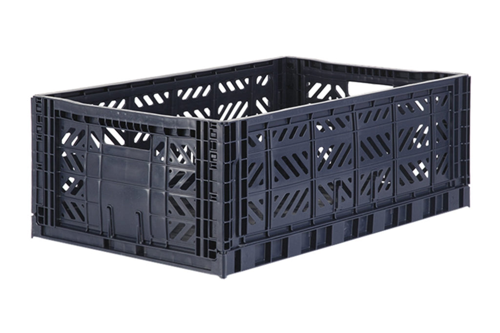 Aykasa Folding Crates - Navy - The Mini Branch