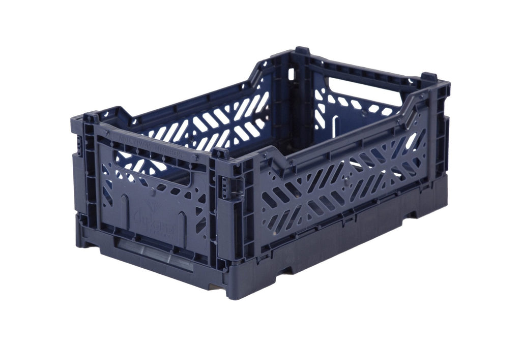Aykasa Folding Crates - Navy - The Mini Branch