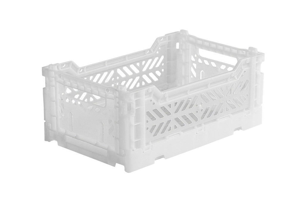 Aykasa Folding Crates - White - The Mini Branch