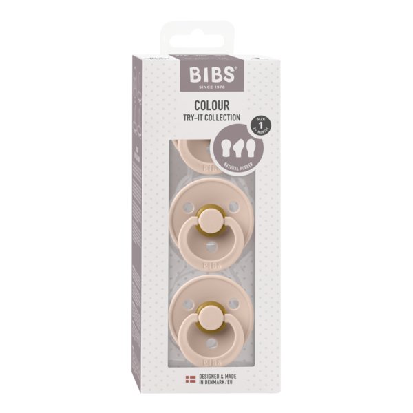 BIBS Try-It Collection 3-Pack - Blush - The Mini Branch