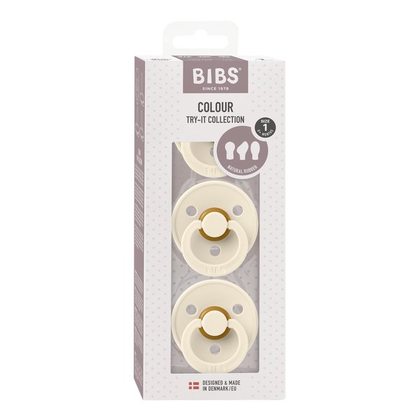 BIBS Try-It Collection 3-Pack - Ivory - The Mini Branch