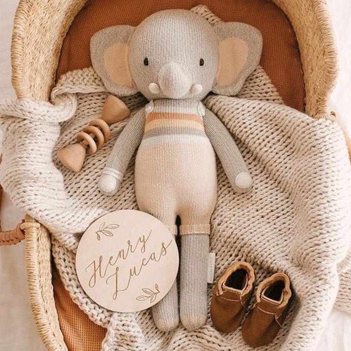 cuddle + kind Evan The Elephant - Little - 13" - The Mini Branch