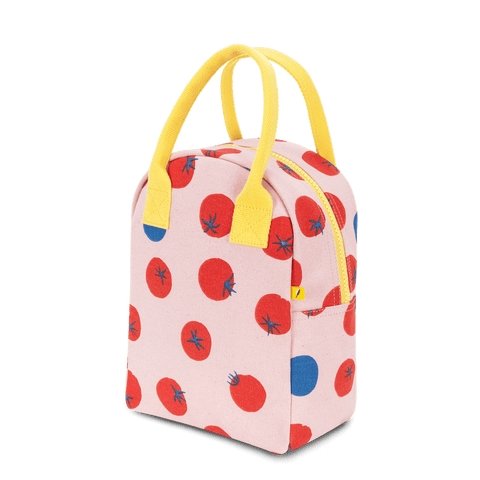 Fluf Zipper Lunch Bag - Tomtoes - The Mini Branch