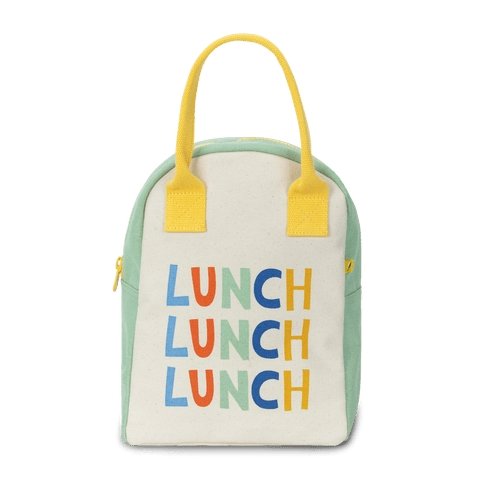 Fluf Zipper Lunch Bag - Triple Lunch - The Mini Branch