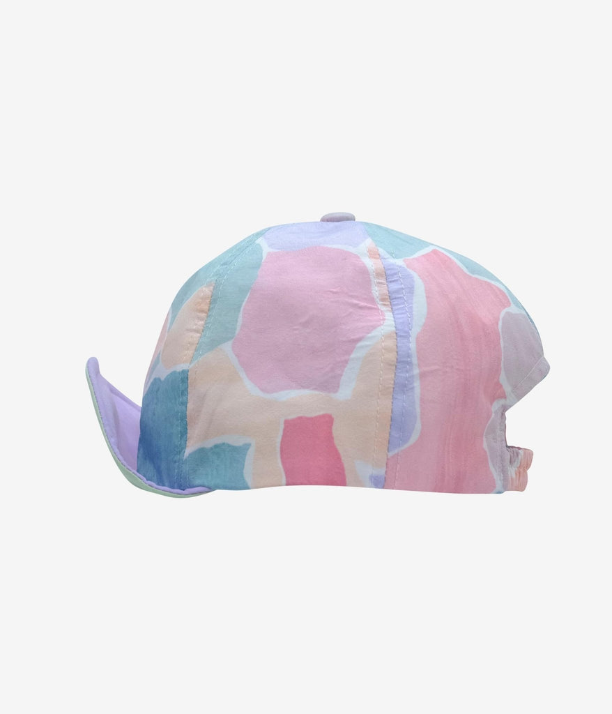 Headster Desert Floral Short Brim - Peachy - The Mini Branch