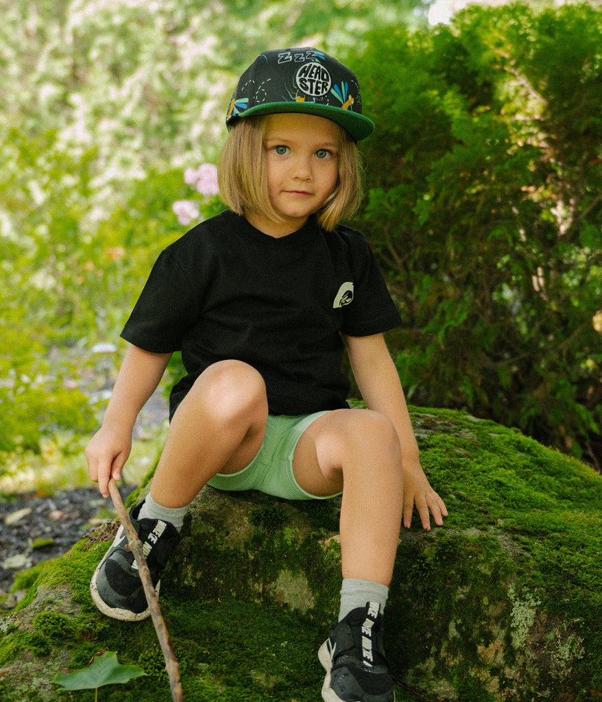 Headster Mosquito Snapback - Black - The Mini Branch