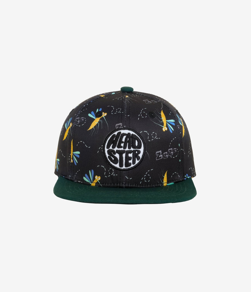 Headster Mosquito Snapback - Black - The Mini Branch