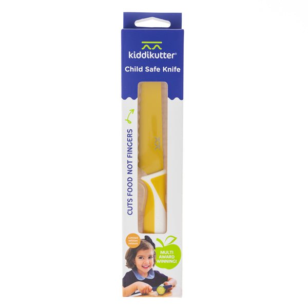 Kiddikutter Child Safe Knife - Mustard - The Mini Branch