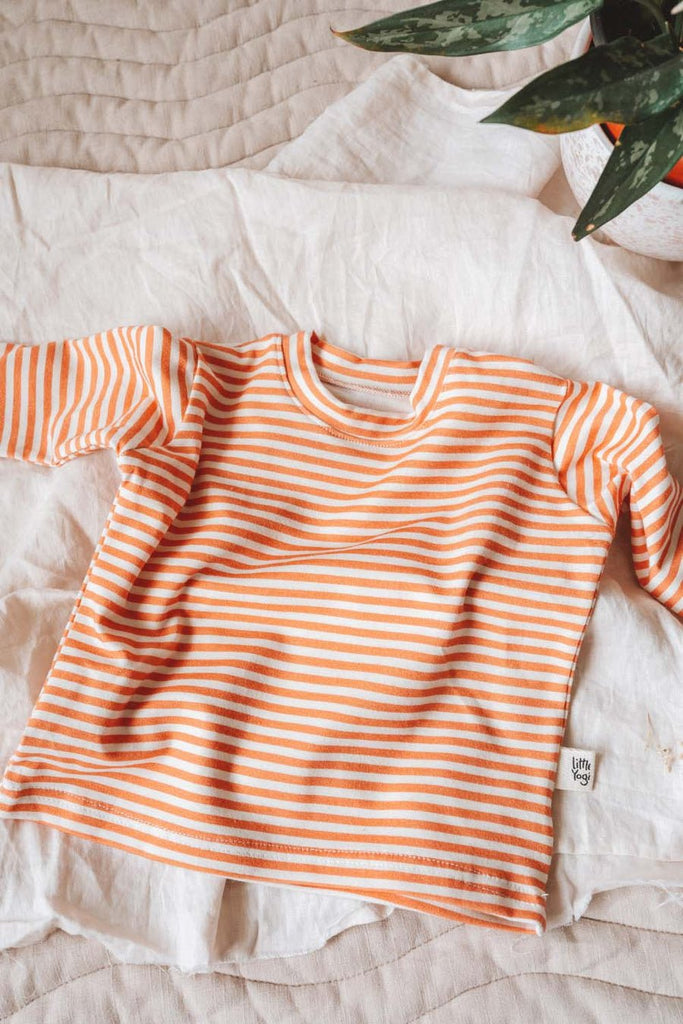 Little Yogi Long Sleeve T-Shirt - Florida Stripes - The Mini Branch