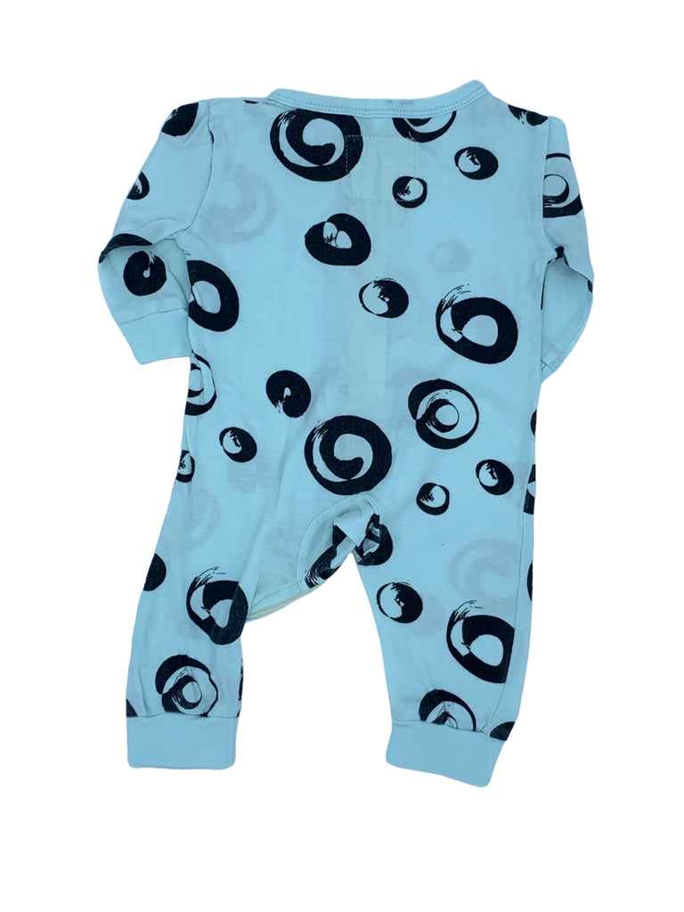 Mini Mioche Pyjama (0-3 months) - Light Blue - The Mini Branch