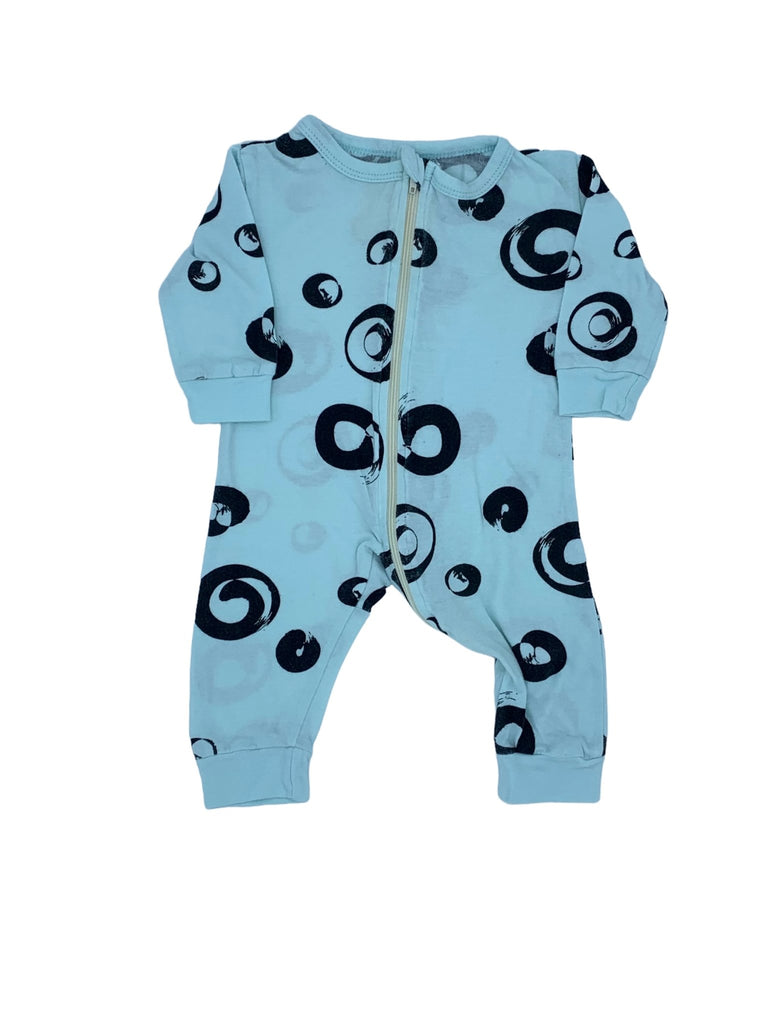 Mini Mioche Pyjama (0-3 months) - Light Blue - The Mini Branch