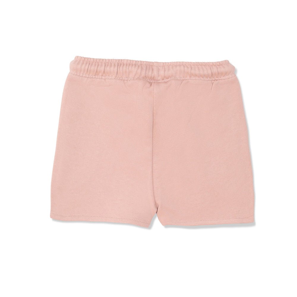 Mon Coeur Cropped Girl Shorts - Sepia Rose - The Mini Branch
