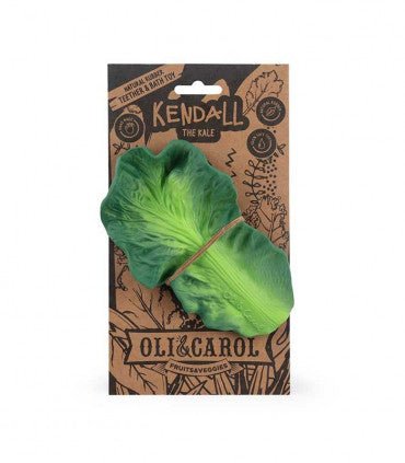 Oli & Carol Chewy-to-Go Teether - Kendall the Kale - The Mini Branch
