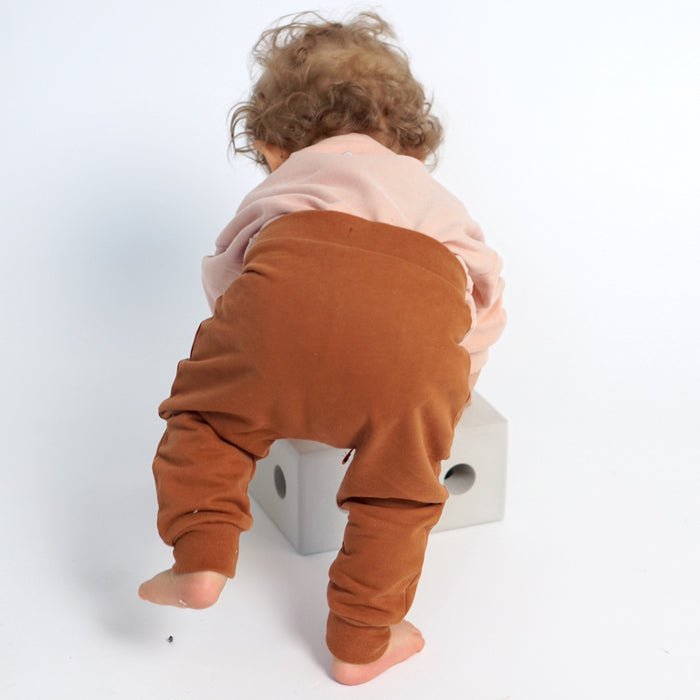 Orbasics Baby Oh-So-Easy Pants - Caramel Cookie - The Mini Branch