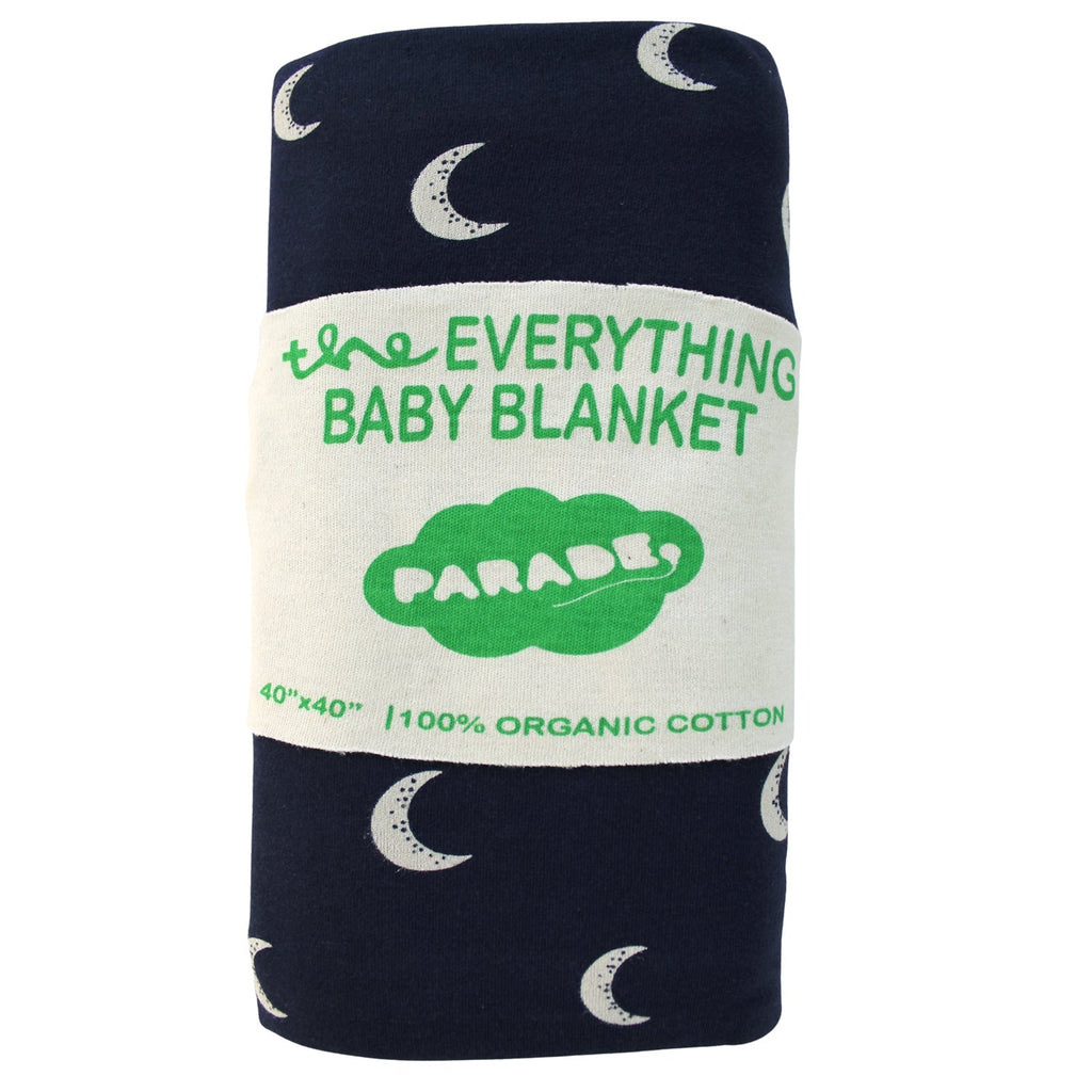 Parade Organics Everything Organic Baby Blanket - Moons - The Mini Branch
