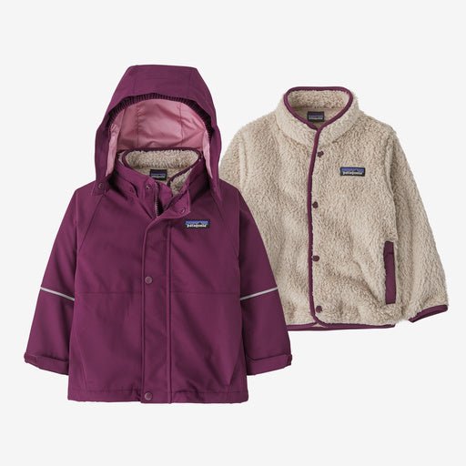 Patagonia Baby All Seasons 3-in-1 Jacket - Night Plum - The Mini Branch