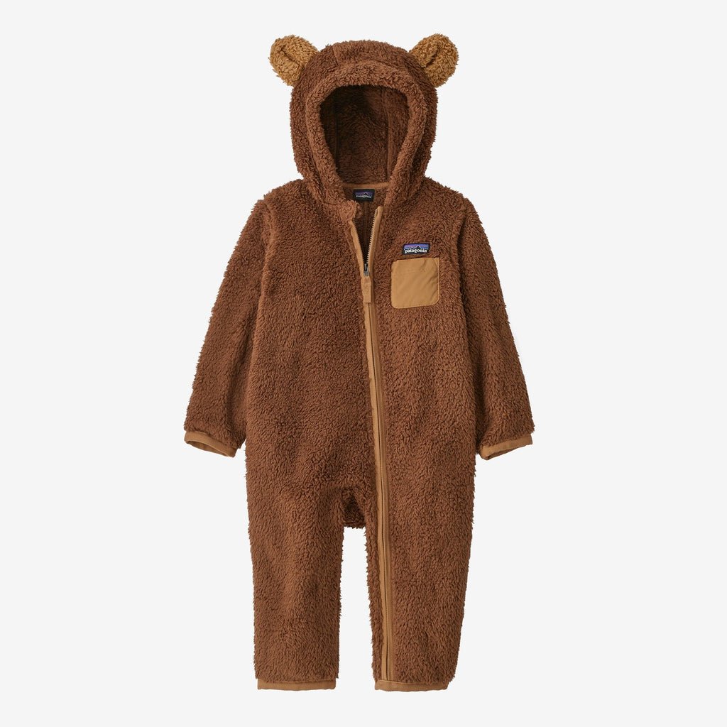 Patagonia Baby Furry Friends Bunting - Moose Brown - The Mini Branch