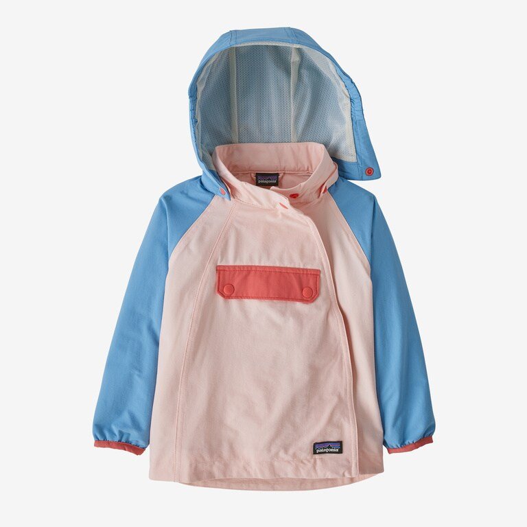 Patagonia Baby Isthmus Anorak - Seafan Pink - The Mini Branch