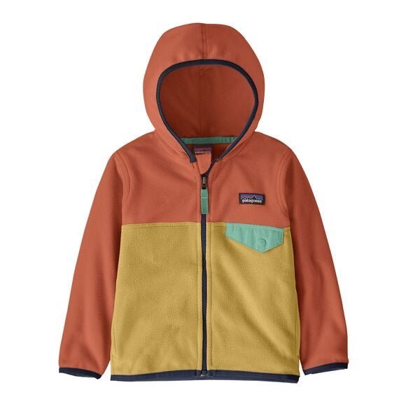 Patagonia Baby Micro D Snap-T Jacket - Surfboard Yellow - The Mini Branch